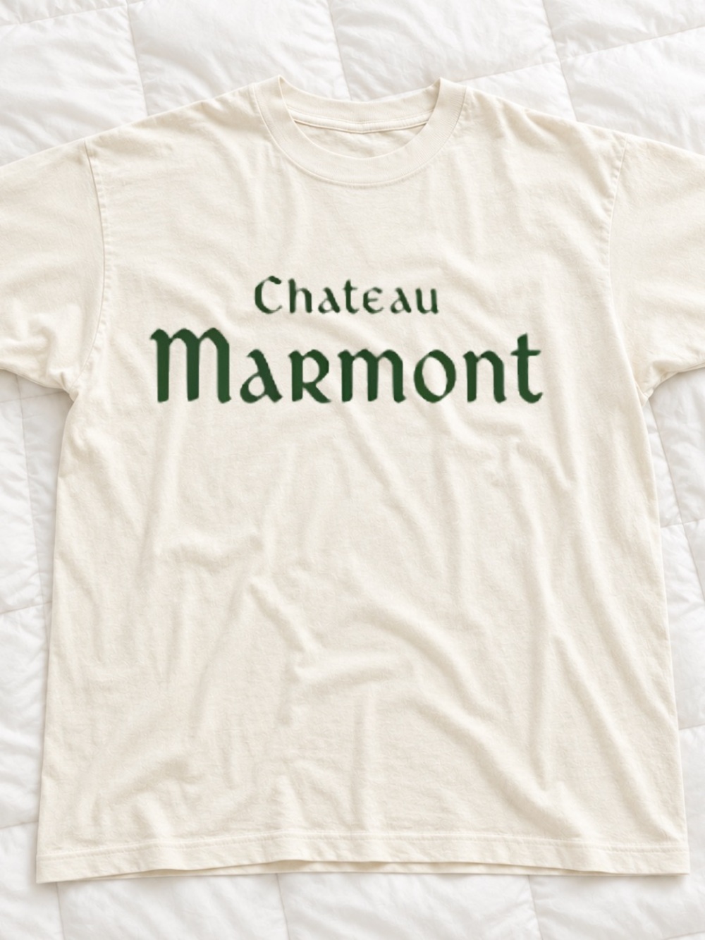 Classic Chateau Marmont Graphic Tee, Gildan Off White T-Shirt